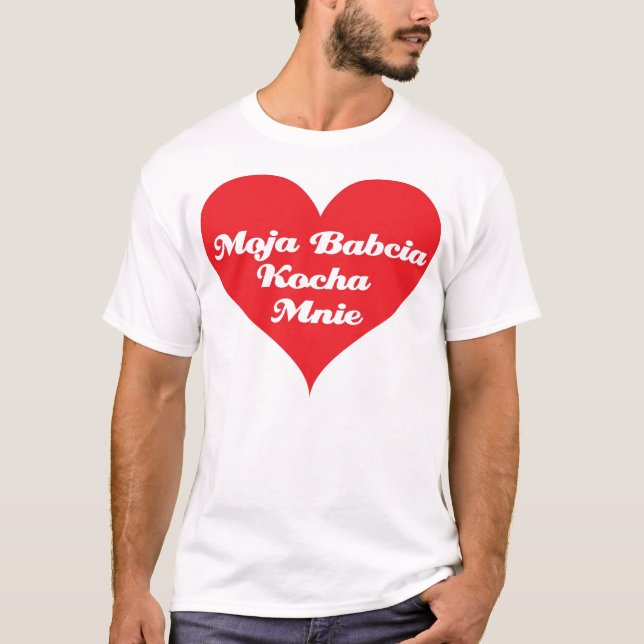 Camiseta La abuela me ama (el polaco) (Anverso)