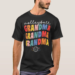 Camiseta La Abuela Nana De La Pelota De Voleibol Para Las M