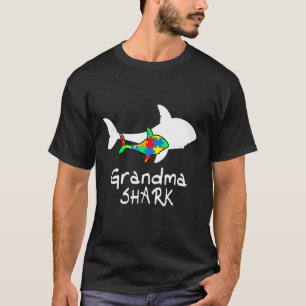 Camiseta La abuela que rompe el rompecabezas del tiburón ap