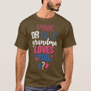 Camiseta La abuela rosa o azul te ama 2