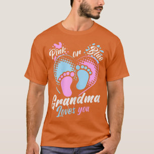 Camiseta La Abuela Rosa O Azul Te Ama La Revela De Género