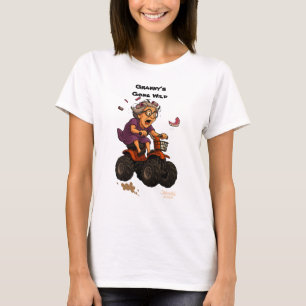 Camiseta La abuela se volvió salvaje