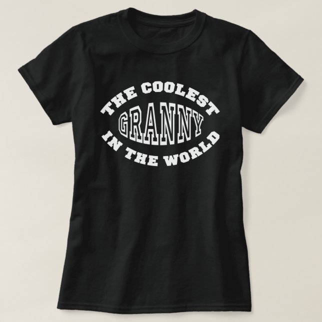 Camiseta La abuelita más fresca (Diseño del anverso)