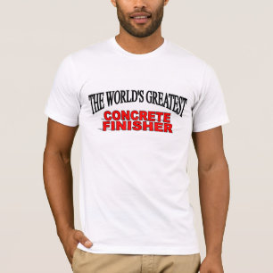 Camiseta La acabadora concreta más grande del mundo