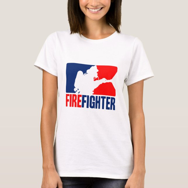 Camiseta La acción del bombero (Anverso)