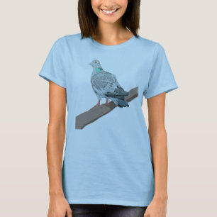 Camiseta La acción se zambulló (los oenas del Columba)