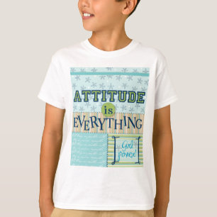 Camiseta La actitud es todo