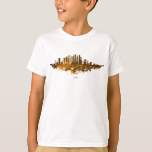 Camiseta La acuarela del Skyline de la ciudad de Nueva York