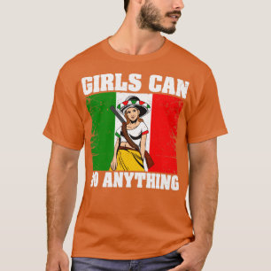 Camiseta La Adelita, soldado mexicano, Chicas de bandera me