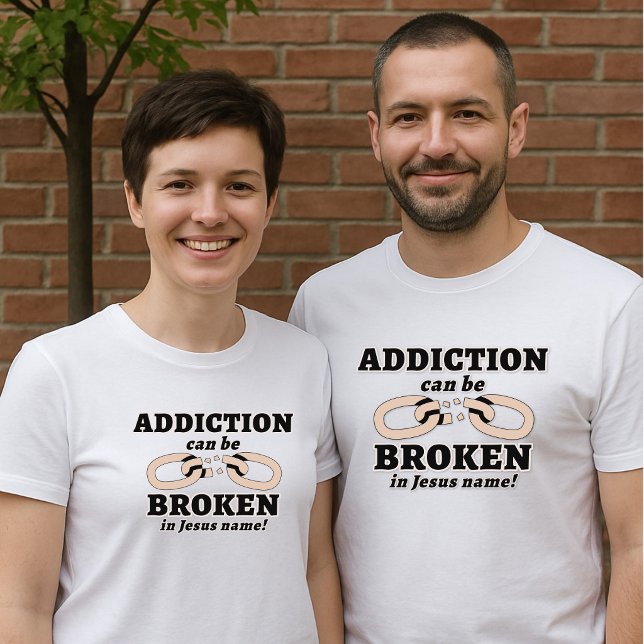 Camiseta La adicción puede ser ROTA Unisex (Subido por el creador)