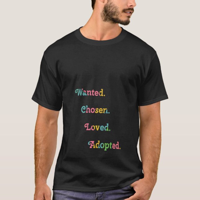 Camiseta La adopción es un hermoso día de Gotcha Adoptar Pa (Anverso)