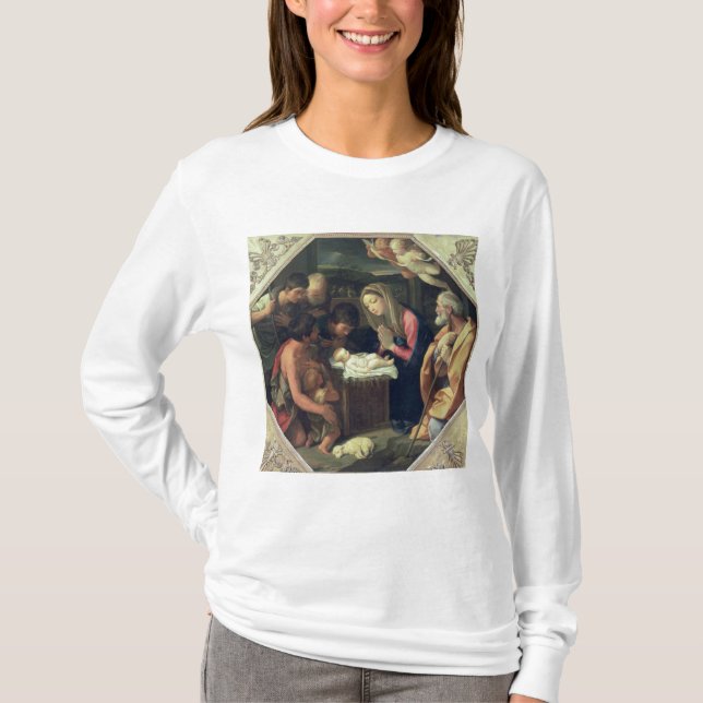 Camiseta La adoración de los pastores, c.1640-42 (Anverso)