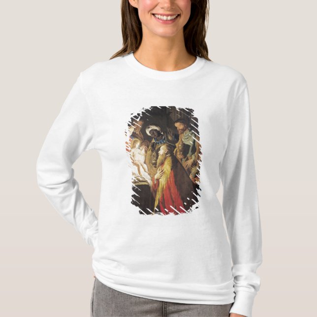 Camiseta La adoración de unos de los reyes magos 2 (Anverso)