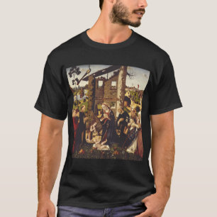 Camiseta La Adoración por Biagio d'Antonio Arte Medieval