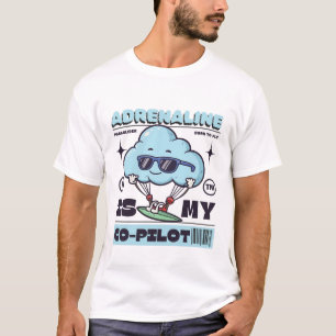 Camiseta La adrenalina es mi copiloto