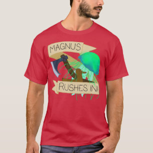 Camiseta La Adventure Zone Magnus entra a toda velocidad