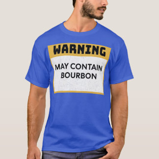 Camiseta La advertencia de borbón puede contener Borbón