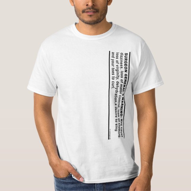 Camiseta La advertencia del inspector general de sanidad # (Anverso)
