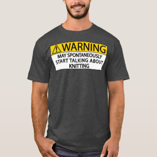 Camiseta la advertencia puede empezar espontáneamente a hab