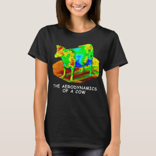 Camiseta La Aerodinámica De Una Vaca