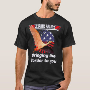 Camiseta La aerolínea Desantis lleva el borde a Florid