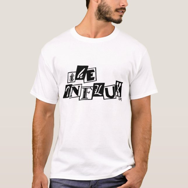 Camiseta La afluencia (Anverso)