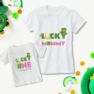 Camiseta La afortunada mamá se aburrió de la mamá del cumpl