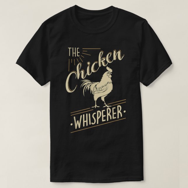 Camiseta La agricultura de los amantes del pollo en el Whis (Diseño del anverso)