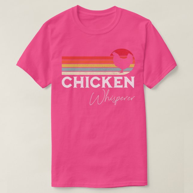 Camiseta La agricultura de los amantes del pollo en el Whis (Diseño del anverso)