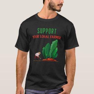 Camiseta La agricultura de mercado de los agricultores ayud