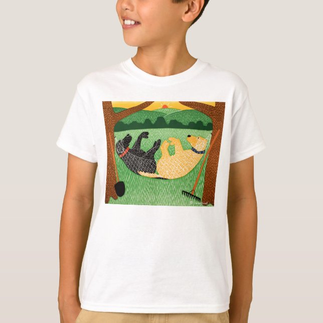 Camiseta La agricultura es trabajo duro-camiseta para niños (Anverso)