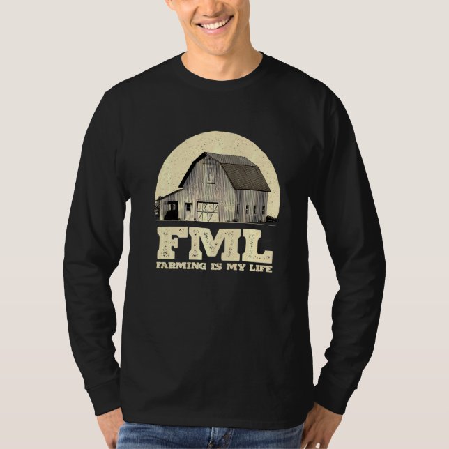 Camiseta La Agricultura Fml Es Mi Hobby De Humor Para Agric (Anverso)