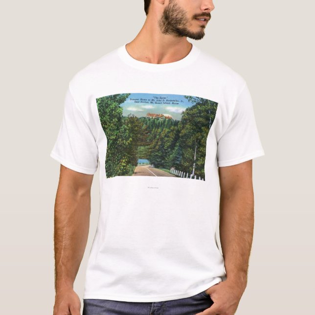 Camiseta La aguilera, JR hogar de Juan D Rockefeller (Anverso)