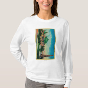 Camiseta La aguja y el planetario de Cleopatra adentro