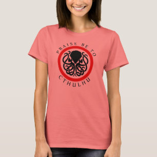 Camiseta La alabanza esté a Cthulhu