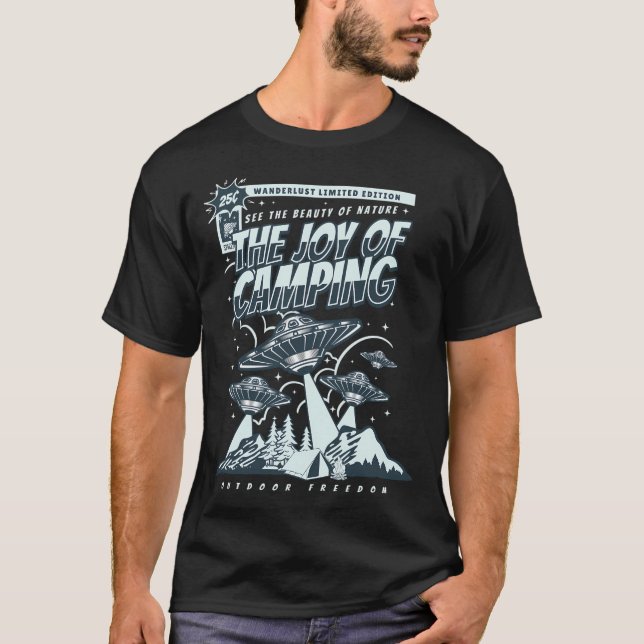 Camiseta La Alegría De Caminar Al Aire Libre (Anverso)