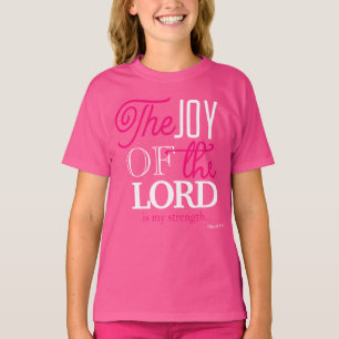 Camiseta La Alegría De Jehovah Es Mi Fuerza