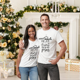 Camiseta La alegría de los Navidades es Jesús