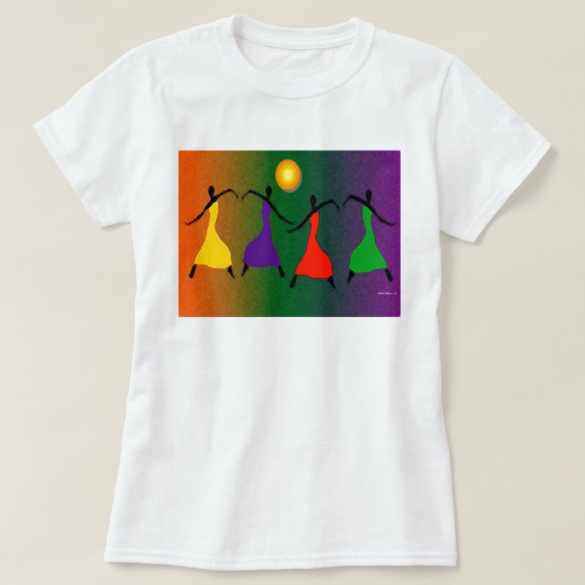 Camiseta La Alegría del Baile (Diseño del anverso)