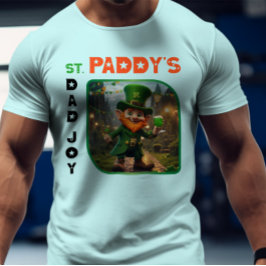 Camiseta La alegría del Día de St. Paddy - Shimmering Shamr