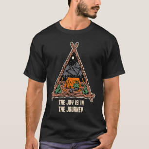 Camiseta La Alegría Está En El Camper De Vacaciones Journey