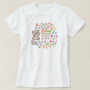 Camiseta La Alegría Florece a Pesar del Dolor - Pebble la K