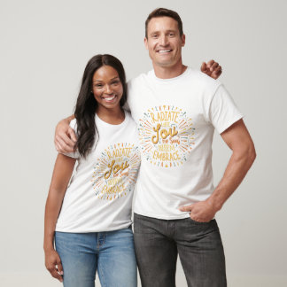 Camiseta La alegría radiante, como el cálido abrazo del sol