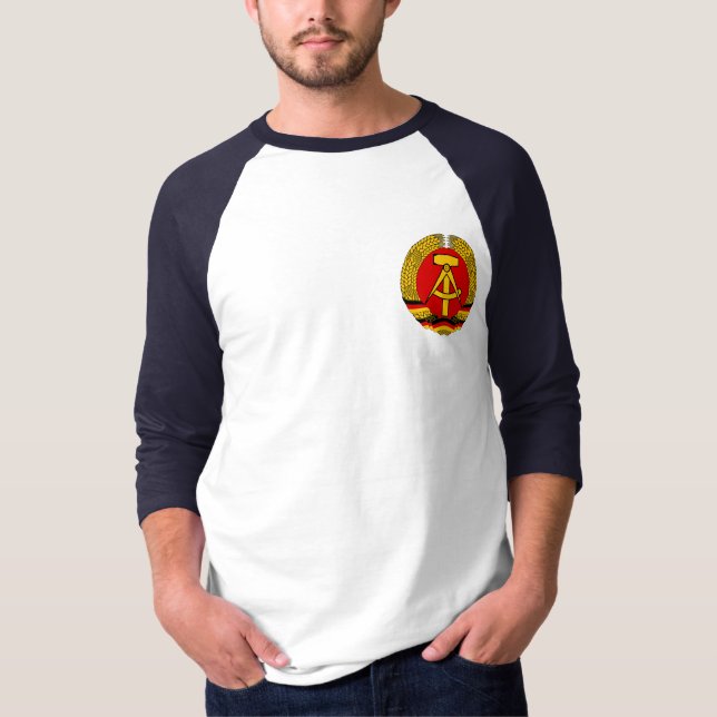 Camiseta La Alemania Oriental (RDA) (Anverso)