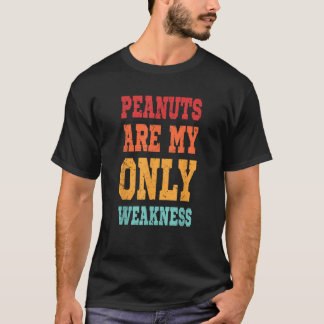 Camiseta La alergia al cacahuete obsequia la divertida conc