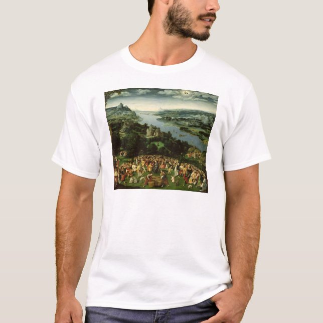 Camiseta La alimentación de los cinco miles (Anverso)