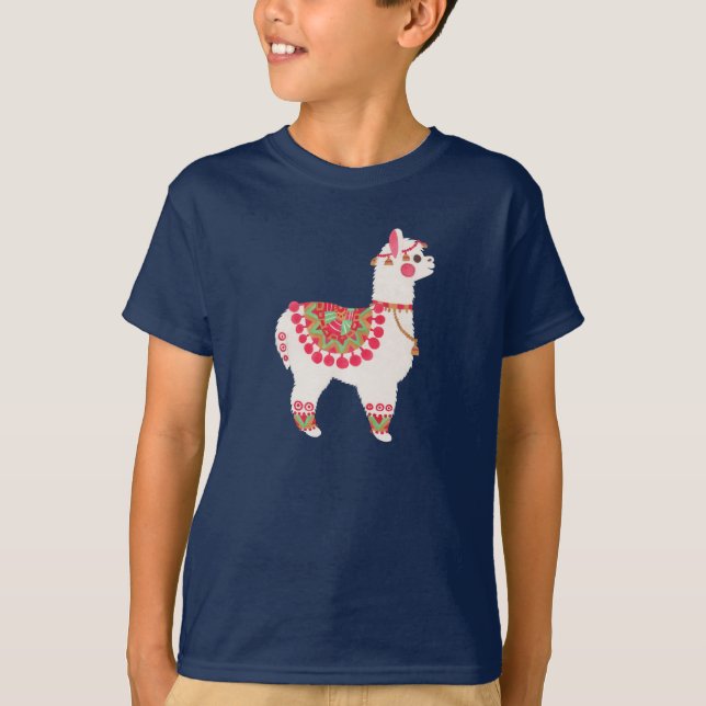 Camiseta La alpaca (Anverso)