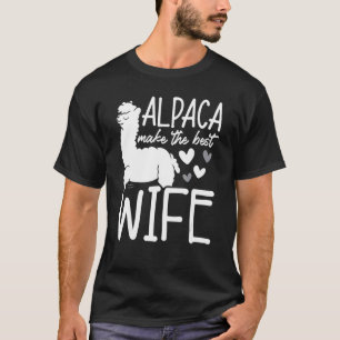 Camiseta La Alpaca Es La Mejor Esposa Que Susurra La Alpaca