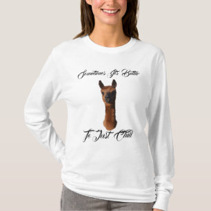 Camiseta La Alpaca Es Mejor Sólo Para Enmascarar,