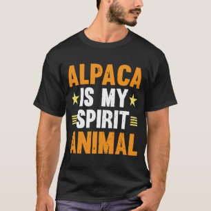 Camiseta La Alpaca es mi espíritu Animal I Alpaca